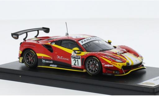 Miniature Ferrari 488 1/43 Look Smart GT3 EVO No.21 AF Corse 24h Spa 2022 Ferrari 488 1/43 Look Smart GT3 EVO No.21 AF Corse 24h Spa 2022 miniature