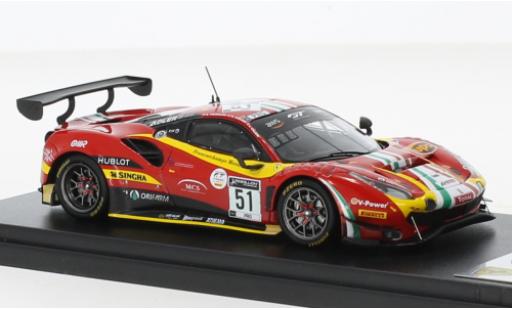 Miniature Ferrari 488 1/43 Look Smart GT3 EVO No.51 AF Corse 24h Spa 2020 Ferrari 488 1/43 Look Smart GT3 EVO No.51 AF Corse 24h Spa 2020 miniature