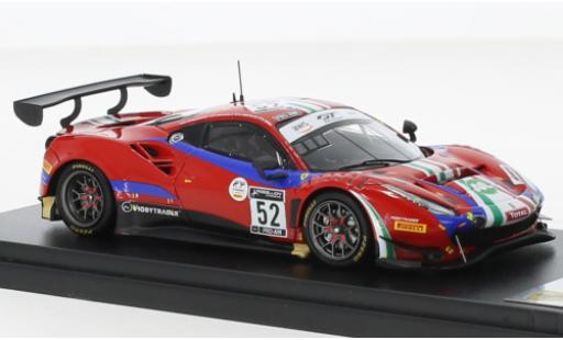 Miniature Ferrari 488 1/43 Look Smart GT3 EVO No.52 AF Corse 24h Spa 2020 Ferrari 488 1/43 Look Smart GT3 EVO No.52 AF Corse 24h Spa 2020 miniature