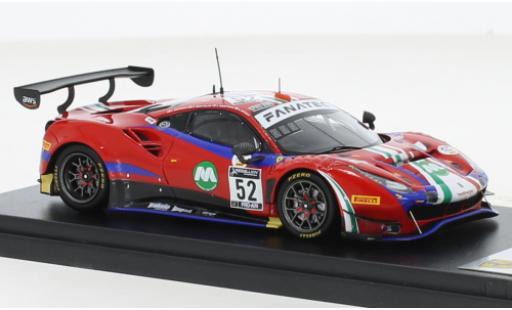 Miniature Ferrari 488 1/43 Look Smart GT3 EVO No.52 AF Corse 24h Spa 2021 Ferrari 488 1/43 Look Smart GT3 EVO No.52 AF Corse 24h Spa 2021 miniature