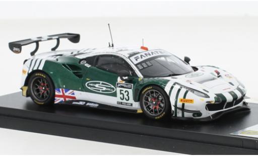 Miniature Ferrari 488 1/43 Look Smart GT3 EVO No.53 AF Corse 24h Spa 2021 Ferrari 488 1/43 Look Smart GT3 EVO No.53 AF Corse 24h Spa 2021 miniature