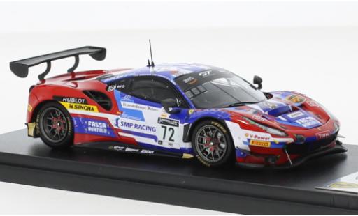Miniature Ferrari 488 1/43 Look Smart GT3 EVO No.72 SMP Racing 24h Spa 2020 Ferrari 488 1/43 Look Smart GT3 EVO No.72 SMP Racing 24h Spa 2020 miniature