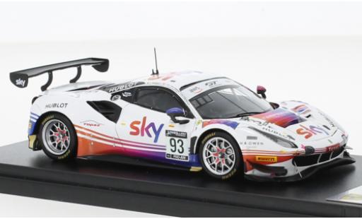Miniature Ferrari 488 1/43 Look Smart GT3 EVO No.93 SKY - Tempesta Racing 24h Spa 2020 Ferrari 488 1/43 Look Smart GT3 EVO No.93 SKY - Tempesta Racing 24h Spa 2020 miniature
