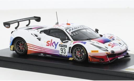 Miniature Ferrari 488 1/43 Look Smart GT3 EVO No.93 SKY - Tempesta Racing 24h Spa 2021 Ferrari 488 1/43 Look Smart GT3 EVO No.93 SKY - Tempesta Racing 24h Spa 2021 miniature