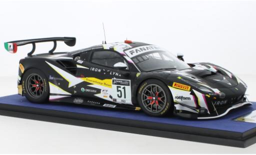 Miniature Ferrari 488 1/43 Look Smart GT3 No.51 Iron Lynx 24h Spa 2021 Ferrari 488 1/43 Look Smart GT3 No.51 Iron Lynx 24h Spa 2021 miniature
