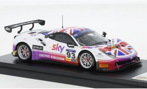 Miniature Ferrari 488 1/43 Look Smart GT3 No.93 Team Great Britain FIA Motorsport Games GT Cup Vallelunga 2019 Ferrari 488 1/43 Look Smart GT3 No.93 Team Great Britain FIA Motorsport Games GT Cup Vallelunga 2019 miniature