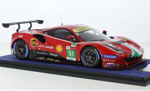Miniature Ferrari 488 1/18 Look Smart GTE EVO No.51 AF Corse 24h Le Mans 2021 Ferrari 488 1/18 Look Smart GTE EVO No.51 AF Corse 24h Le Mans 2021 miniature