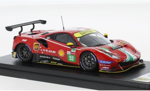 Miniature Ferrari 488 1/43 Look Smart GTE EVO No.52 AF Corse 24h Le Mans 2021 Ferrari 488 1/43 Look Smart GTE EVO No.52 AF Corse 24h Le Mans 2021 miniature