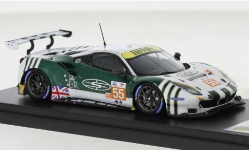 Miniature Ferrari 488 1/43 Look Smart GTE EVO No.55 Spirit of Race 24h Le Mans 2022 Ferrari 488 1/43 Look Smart GTE EVO No.55 Spirit of Race 24h Le Mans 2022 miniature
