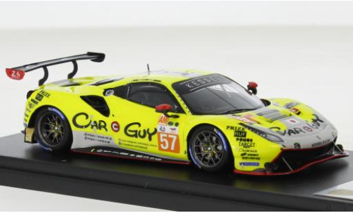 Miniature Ferrari 488 1/43 Look Smart GTE EVO No.57 Kessel Racing 24h Le Mans 2022 Ferrari 488 1/43 Look Smart GTE EVO No.57 Kessel Racing 24h Le Mans 2022 miniature