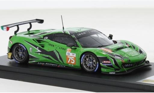 Miniature Ferrari 488 1/43 Look Smart GTE EVO No.75 Iron Lynx 24h Le Mans 2022 Ferrari 488 1/43 Look Smart GTE EVO No.75 Iron Lynx 24h Le Mans 2022 miniature