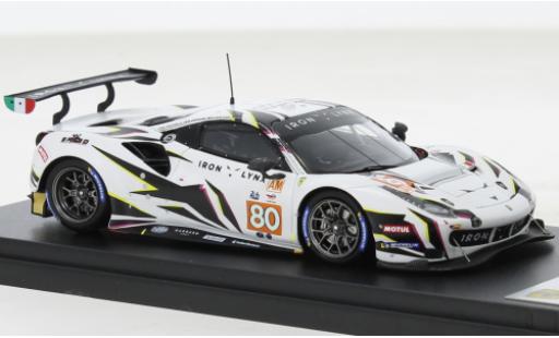 Miniature Ferrari 488 1/43 Look Smart GTE EVO No.80 Iron Lynx 24h Le Mans 2022 Ferrari 488 1/43 Look Smart GTE EVO No.80 Iron Lynx 24h Le Mans 2022 miniature