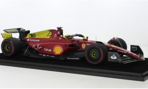 Miniature Ferrari F1 1/18 Look Smart -75 No.16 Scuderia formule 1 GP Italie 2022 Ferrari F1 1/18 Look Smart -75 No.16 Scuderia formule 1 GP Italie 2022 miniature