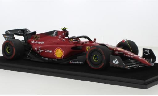 Miniature Ferrari F1 1/18 Look Smart -75 No.55 Scuderia formule 1 GP Grande-Bretagne 2022 Ferrari F1 1/18 Look Smart -75 No.55 Scuderia formule 1 GP Grande-Bretagne 2022 miniature