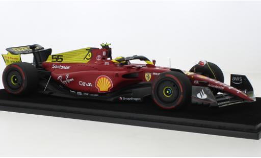 Miniature Ferrari F1 1/43 Look Smart -75 No.55 Scuderia formule 1 GP Italie 2022 Ferrari F1 1/43 Look Smart -75 No.55 Scuderia formule 1 GP Italie 2022 miniature