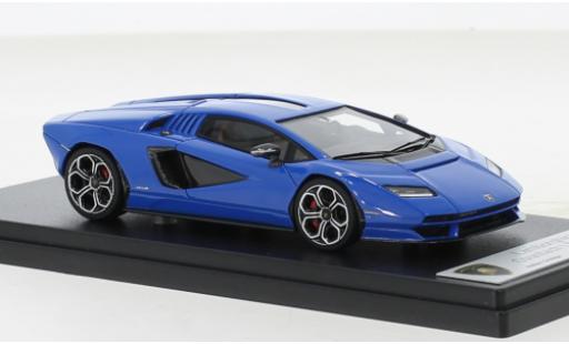 Miniature Lamborghini Countach 1/43 Look Smart LPI 800-4 bleue 2022 Lamborghini Countach 1/43 Look Smart LPI 800-4 bleue 2022 miniature