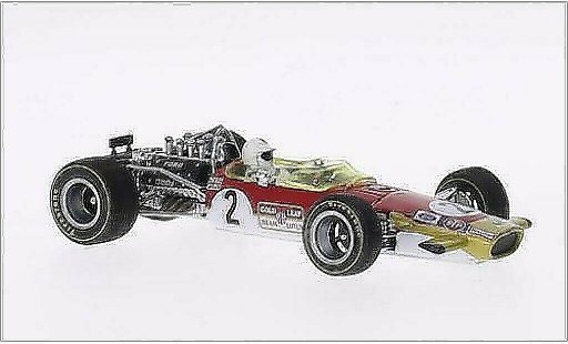 Lotus 49B Base 1/43 Quartzo No.2 GP Monaco 1969 miniature