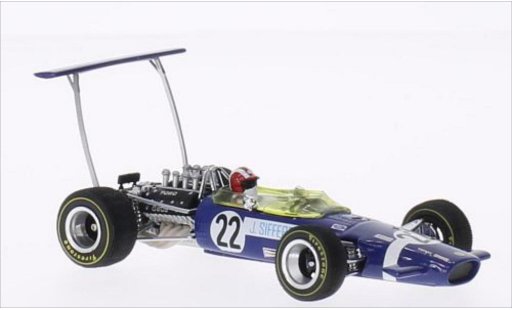 Lotus 49B Base 1/43 Quartzo No.22 formule 1 GP Grande-Bretagne 1968 miniature