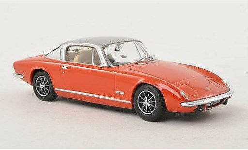 Lotus Elan Plus 2 1/43 Oxford 2 orange/grise RHD miniature