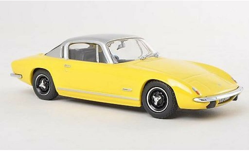 Lotus Elan Plus 2 1/43 Oxford 2 jaune/grise RHD miniature