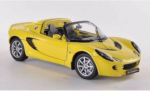 Lotus Elise 111S 1/18 Welly jaune 2003 miniature