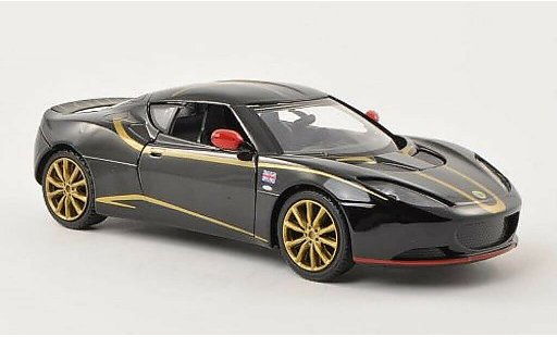 Lotus Evora S 1/24 Motormax noire avec Dekor miniature