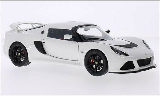 Lotus Exige Base 1/18 Autoart S blanche RHD 2012 miniature
