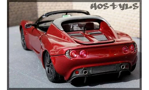 Lotus Elise 111S 1/18 Welly rouge / carbon miniature