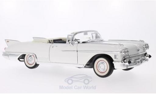 Miniature Cadillac Eldorado 1/18 Lucky Die Cast Biarritz blanche 1958 Cadillac Eldorado 1/18 Lucky Die Cast Biarritz blanche 1958 miniature