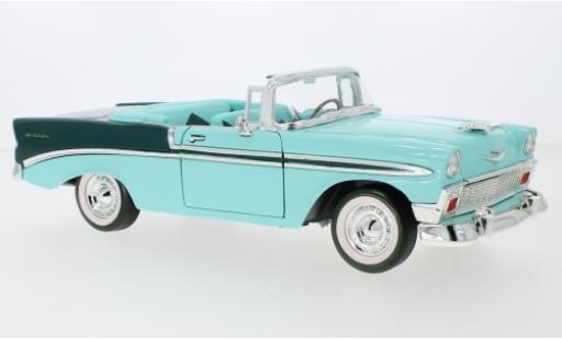 Miniature Chevrolet Bel Air 1/18 Lucky Die Cast Cabriolet türkis/verte 1956 Chevrolet Bel Air 1/18 Lucky Die Cast Cabriolet türkis/verte 1956 miniature