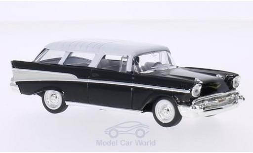 Miniature Chevrolet Nomad 1/43 Lucky Die Cast noire/blanche 1957 ohne Vitrine Chevrolet Nomad 1/43 Lucky Die Cast noire/blanche 1957 ohne Vitrine miniature