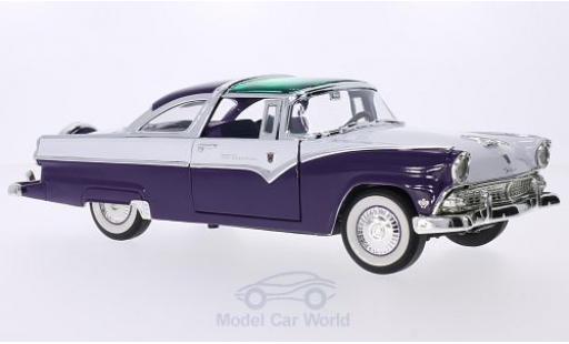 Miniature Ford Crown 1/18 Lucky Die Cast Victoria violetteee/blanche 1955 Ford Crown 1/18 Lucky Die Cast Victoria violetteee/blanche 1955 miniature