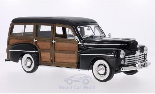 Miniature Ford Woody 1/18 Lucky Die Cast noire/Holzoptik 1948 Ford Woody 1/18 Lucky Die Cast noire/Holzoptik 1948 miniature