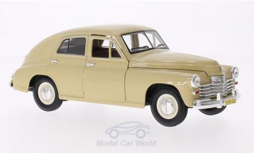 Gaz M20 1/18 Lucky Die Cast GAZ Pobeda beige miniature