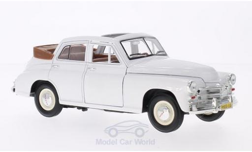 Miniature Gaz M20 1/18 Lucky Die Cast GAZ Pobeda Cabrio-Limousine blanche Gaz M20 1/18 Lucky Die Cast GAZ Pobeda Cabrio-Limousine blanche miniature