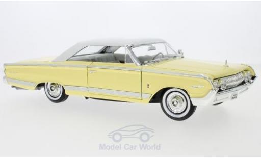 Miniature Mercury Marauder 1/18 Lucky Die Cast jaune/blanche 1964 Mercury Marauder 1/18 Lucky Die Cast jaune/blanche 1964 miniature