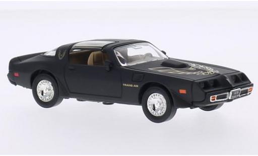 Miniature Pontiac Firebird 1/43 Lucky Die Cast Trans Am matt-noire/Dekor 1979 sans Vitrine Pontiac Firebird 1/43 Lucky Die Cast Trans Am matt-noire/Dekor 1979 sans Vitrine miniature