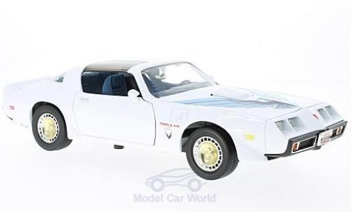 Miniature Pontiac Firebird 1/18 Lucky Die Cast Trans Am blanche/Dekor Pontiac Firebird 1/18 Lucky Die Cast Trans Am blanche/Dekor miniature