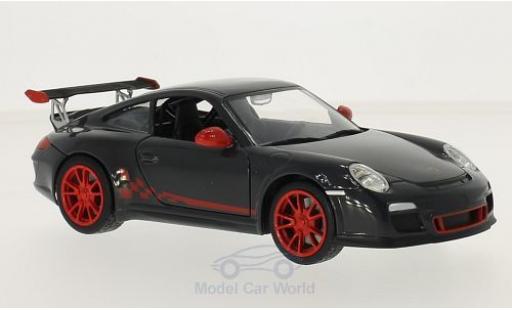 Miniature Porsche 997 GT3 RS 1/24 Lucky Die Cast 911 (II) GT3 RS grise/rouge Porsche 997 GT3 RS 1/24 Lucky Die Cast 911 (II) GT3 RS grise/rouge miniature