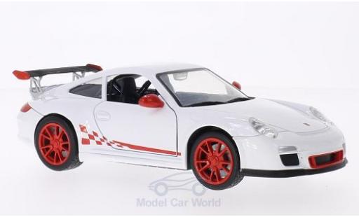 Miniature Porsche 997 GT3 RS 1/24 Lucky Die Cast GT3 RS Mark 2 Felgen u. Streifen rouge blanche Porsche 997 GT3 RS 1/24 Lucky Die Cast GT3 RS Mark 2 Felgen u. Streifen rouge blanche miniature