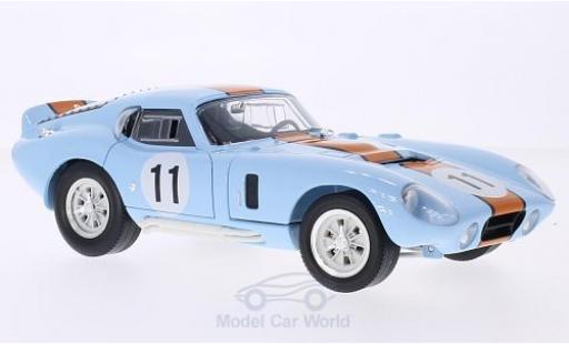 Miniature Shelby Cobra 1/18 Lucky Die Cast Daytona Coupe bleue/orange No.11 1965 Shelby Cobra 1/18 Lucky Die Cast Daytona Coupe bleue/orange No.11 1965 miniature