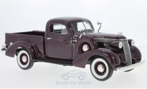 Miniature Studebaker Coupe Express 1/18 Lucky Die Cast Pick Up rouge 1937 Studebaker Coupe Express 1/18 Lucky Die Cast Pick Up rouge 1937 miniature