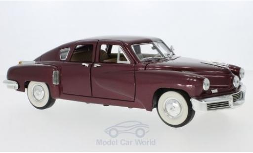 Miniature Tucker Torpedo 1/18 Lucky Die Cast metallise rouge 1948 Tucker Torpedo 1/18 Lucky Die Cast metallise rouge 1948 miniature