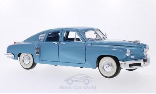 Miniature Tucker Torpedo 1/18 Lucky Die Cast metallise bleue 1948 Tucker Torpedo 1/18 Lucky Die Cast metallise bleue 1948 miniature