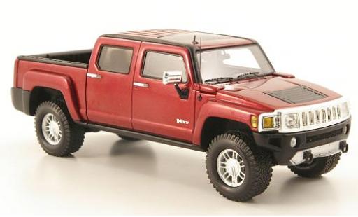 Miniature Hummer H3 1/43 Luxury Collectibles T metallise rouge 2008 Hummer H3 1/43 Luxury Collectibles T metallise rouge 2008 miniature