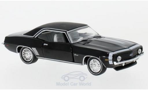 Miniature Chevrolet Camaro 1/64 M2 Machines 250 noire 1969 Chevrolet Camaro 1/64 M2 Machines 250 noire 1969 miniature