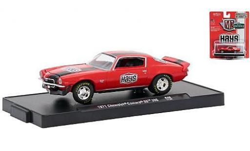 Miniature Chevrolet Camaro 1/64 M2 Machines SS 396 rouge/noire Hays 1971 Chevrolet Camaro 1/64 M2 Machines SS 396 rouge/noire Hays 1971 miniature