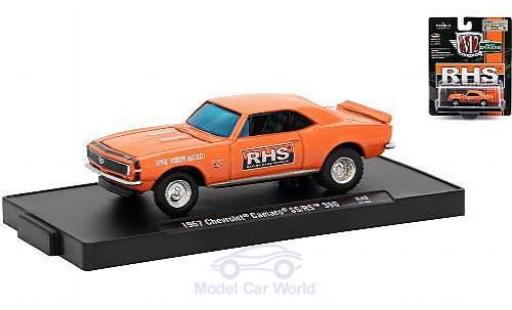 Miniature Chevrolet Camaro RS 1/64 M2 Machines SS/RS 396 metallise orange Racing Head Service (RHS) 1967 Chevrolet Camaro RS 1/64 M2 Machines SS/RS 396 metallise orange Racing Head Service (RHS) 1967 miniature