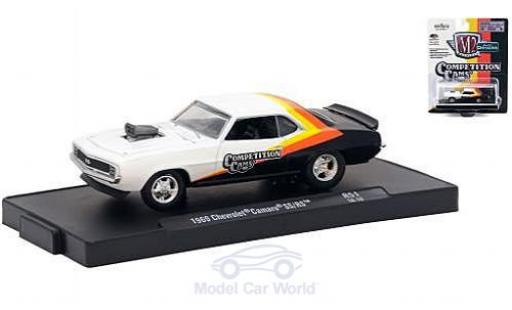 Miniature Chevrolet Camaro RS 1/64 M2 Machines SS/RS blanche/noire Competition Cams 1969 Chevrolet Camaro RS 1/64 M2 Machines SS/RS blanche/noire Competition Cams 1969 miniature