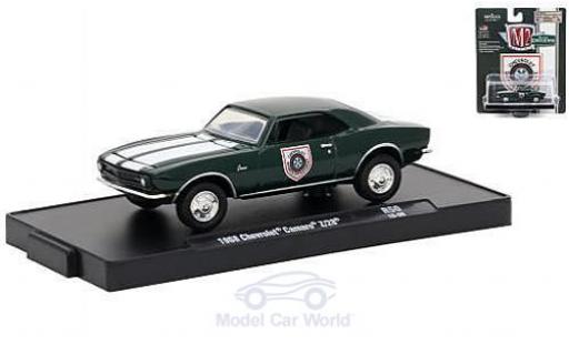 Miniature Chevrolet Camaro Z28 1/64 M2 Machines Z/28 verte/blanche Sports Department 1968 Chevrolet Camaro Z28 1/64 M2 Machines Z/28 verte/blanche Sports Department 1968 miniature